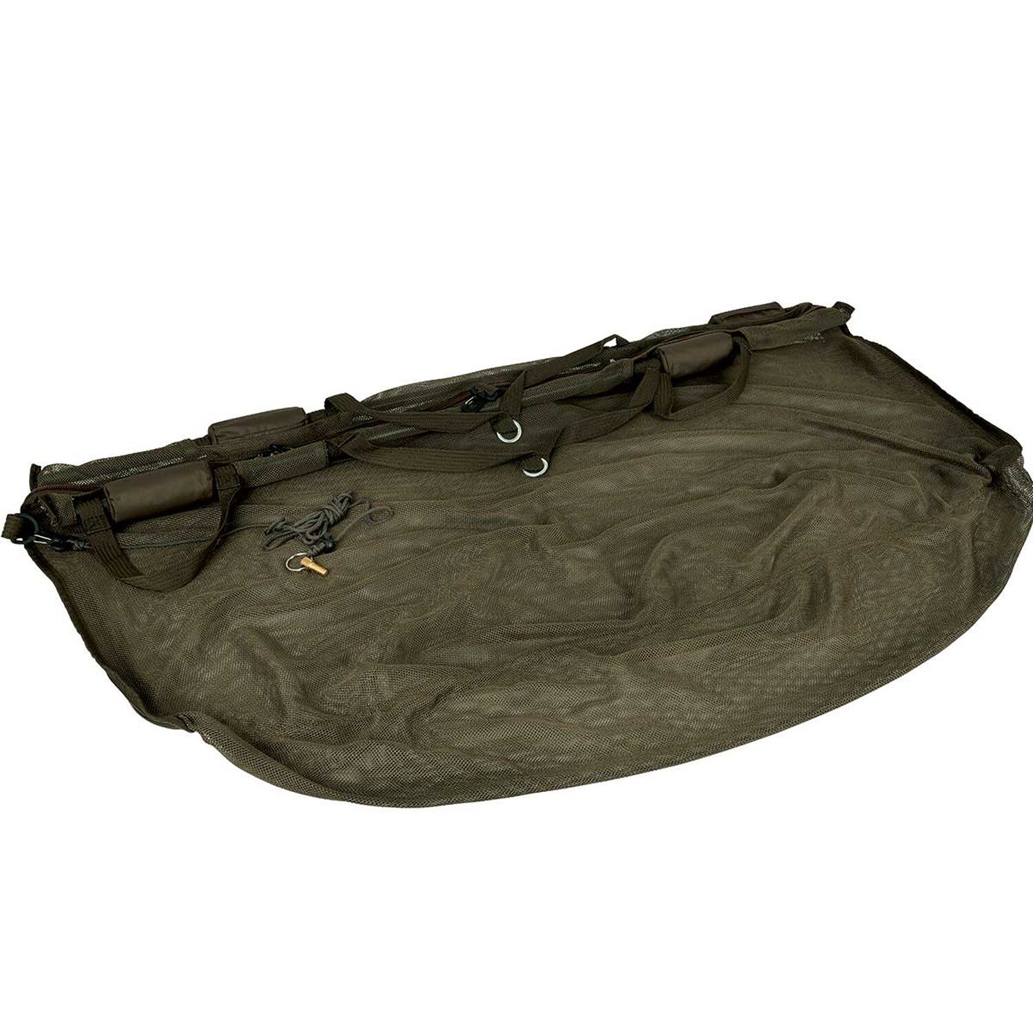Sac De Pesée Pour Poissons Avec Règle - Tissu Oxford 600D - Jusqu'à 117cm - Vert - Pour Pêche Carpe/bar
