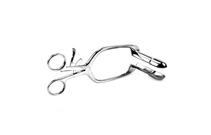 Écarteur Anal En Métal - 9,5 Cm - Argenté - Jeu SM/Fétiche - Marque Fukr