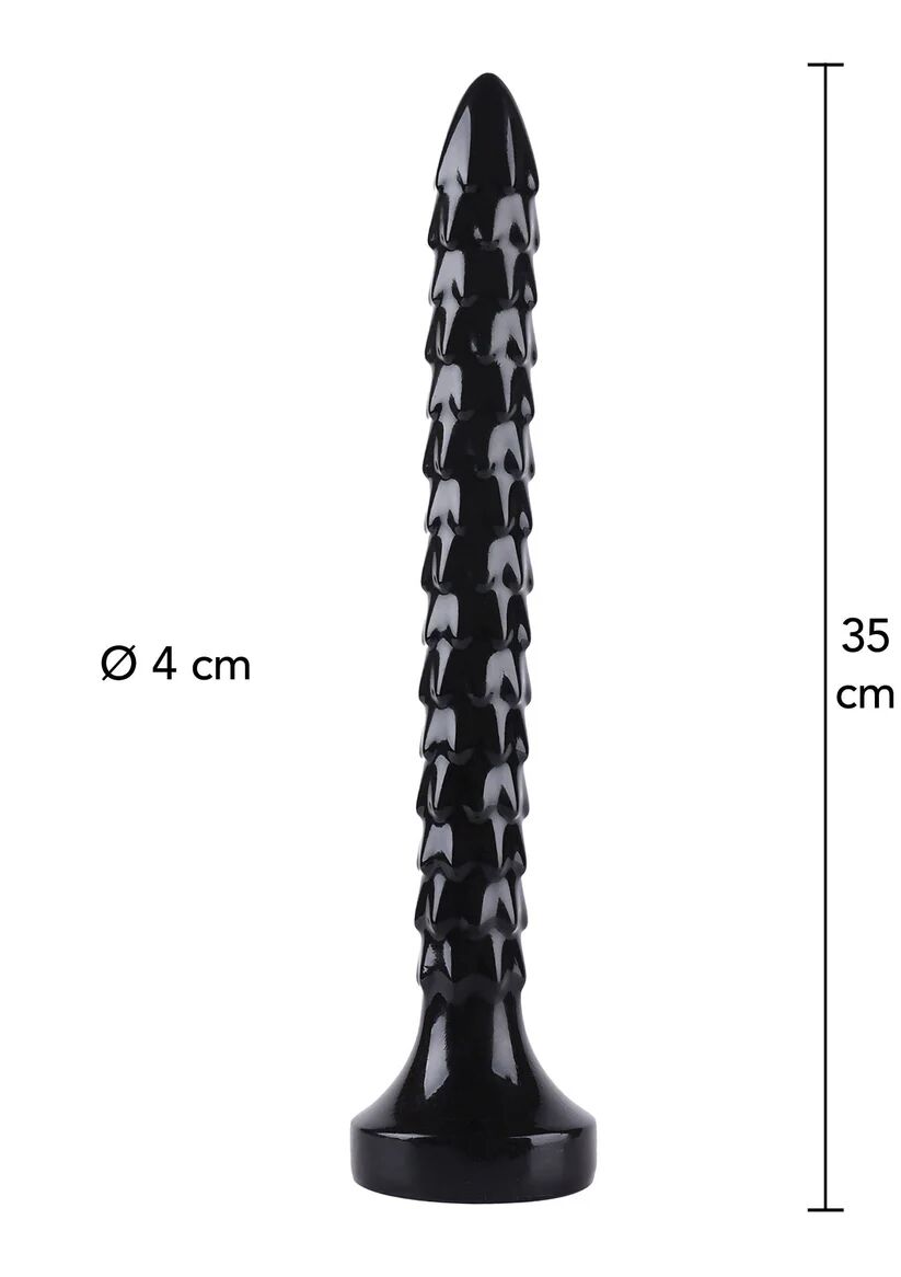 Gode Géant XXL Monstertoys - Modèle Black BALROG 19 Cm X 9 Cm - Neuf