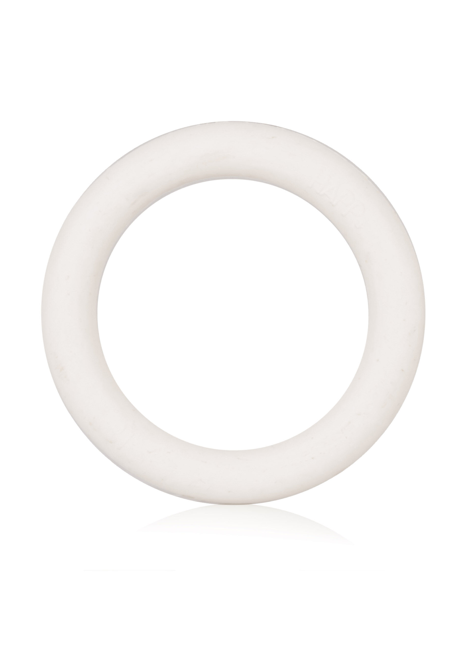 Anneau Du Plaisir (cockring) En Silicone Blanc Large 10mm - Extensible 60/40/03 Mm, Neuf, Mage Chic