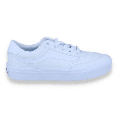 Vans Dames Sneaker Brooklyn LS Canvas White/White