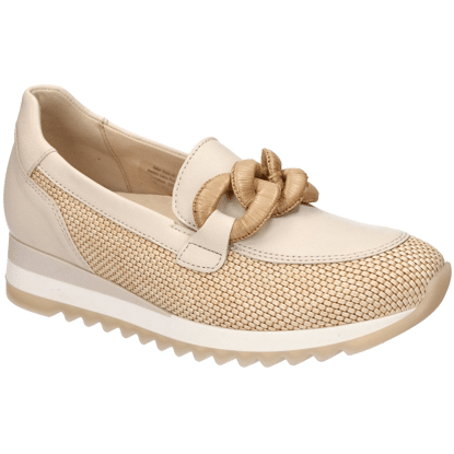 Gabor Dames Mocassin Natur Breedte F