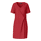 Low quality preview for Pcanora Ss V-Neck Knot Dress Goij Red