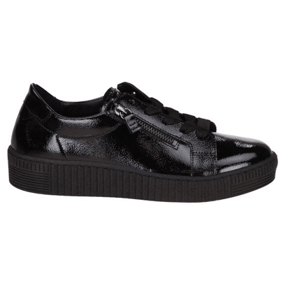 Gabor Dames Sneaker Zwart Breedte F