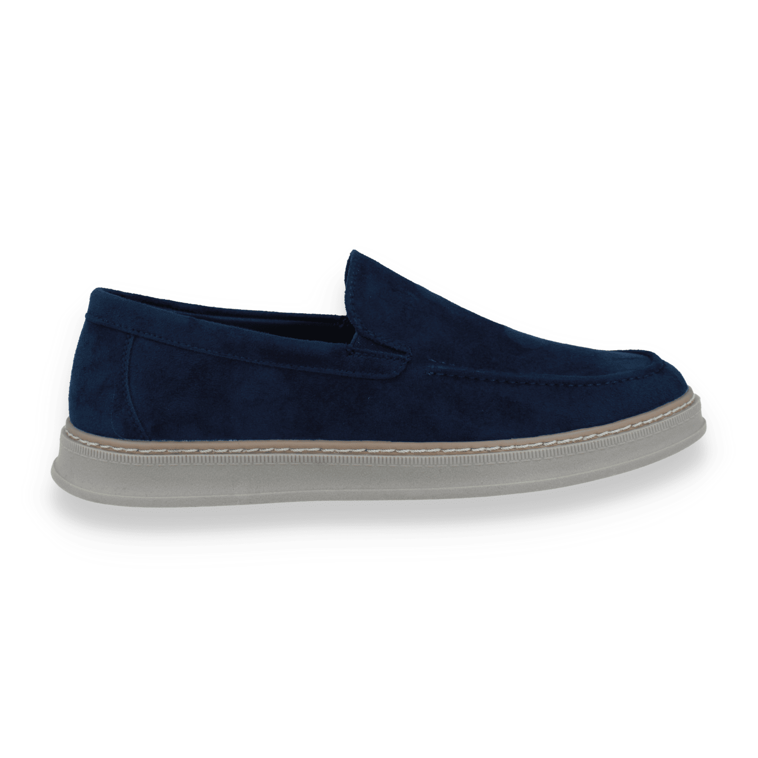 Suède handgestikte mocassins voor heren - Mode Vibes