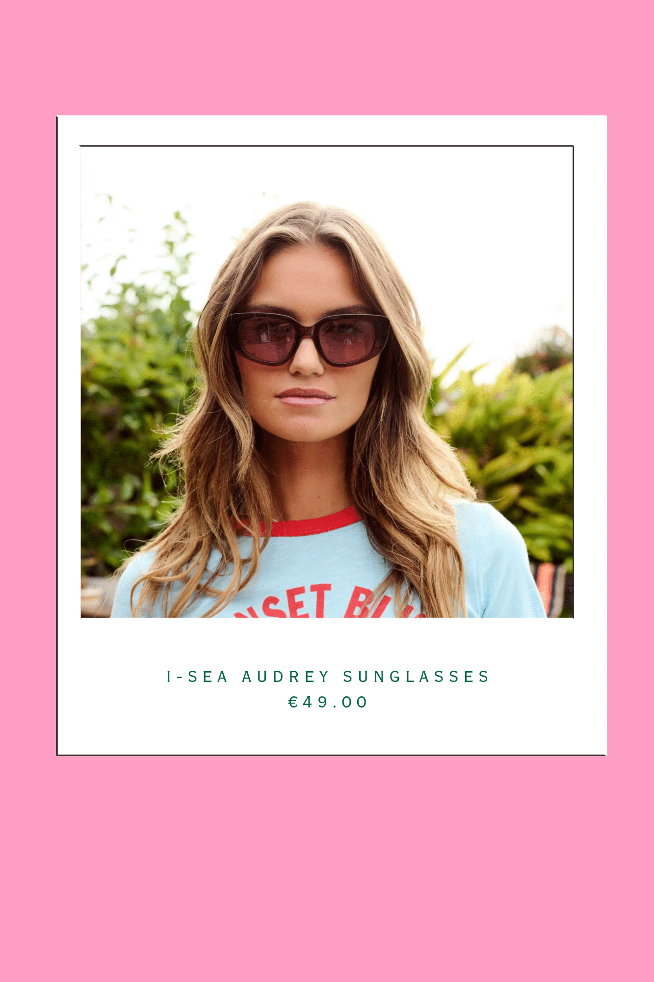 I-SEA Audrey Sunglasses Plum Women