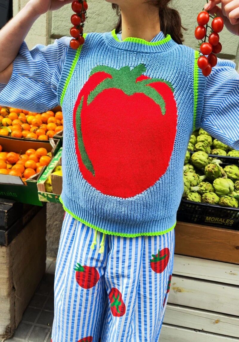 Dr. Bloom Vest Pomodoro Azul
