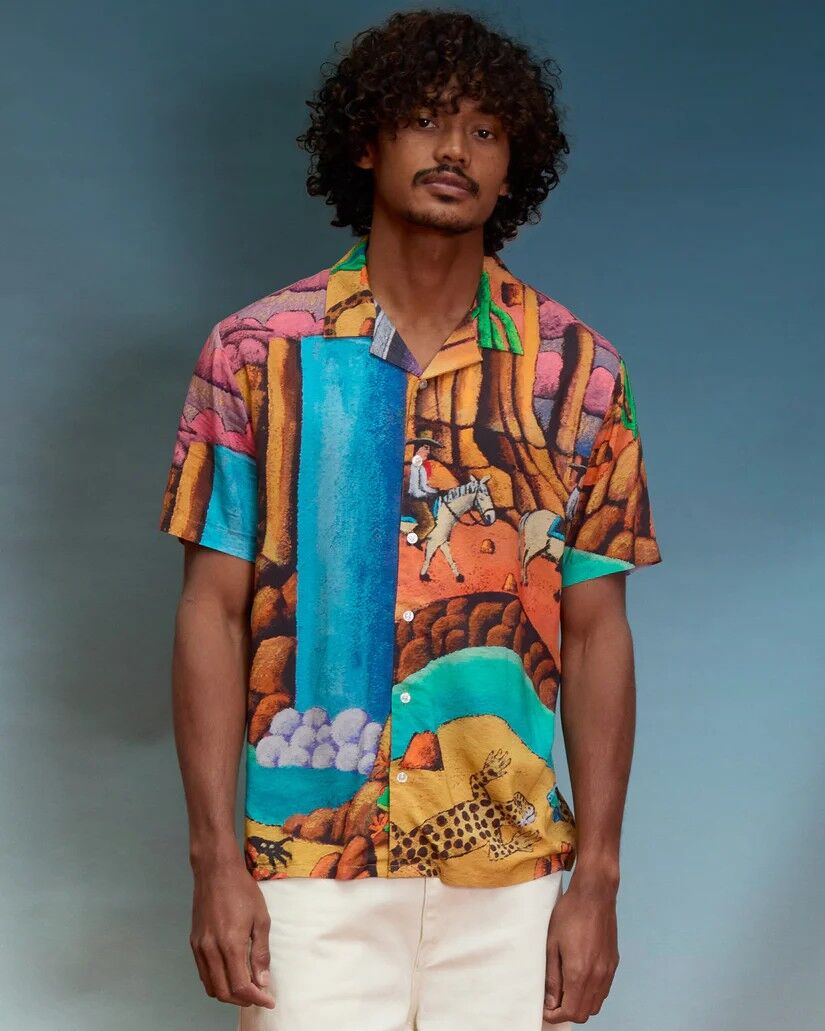 Volcom Mickey Mason Shirt Men Multicolor