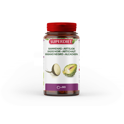 Radis noir et Artichaut Bio - Comprimés - Superdiet