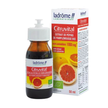 Citruvital - Extrait bio de pépins de pamplemousse - LaDrôme
