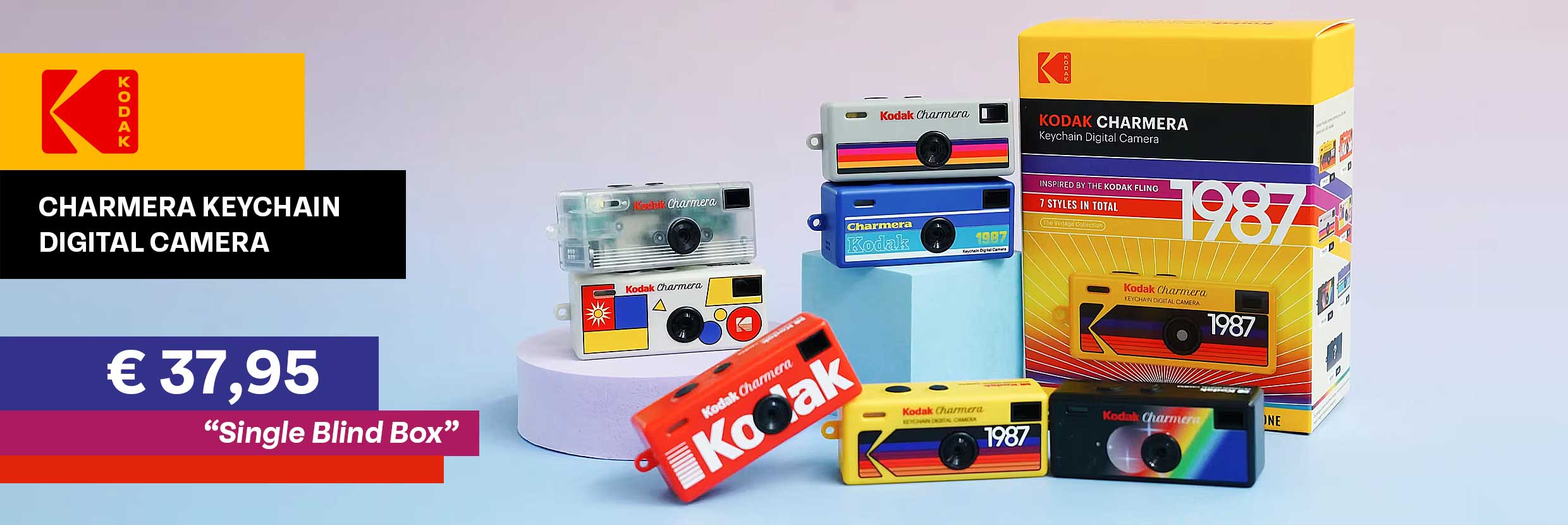 Kodak Charmera Keychain Digital Camera - Single Blind Box