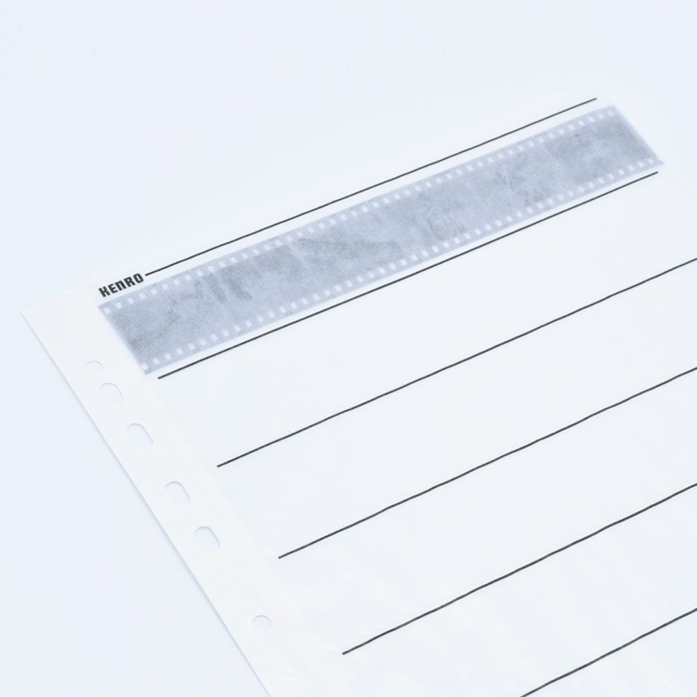 Classeur ETone Pour Négatifs Photo - 3 Anneaux, Pages Sans Acide, Protection Lumière Et Poussière - Avec Boîte De Rangement