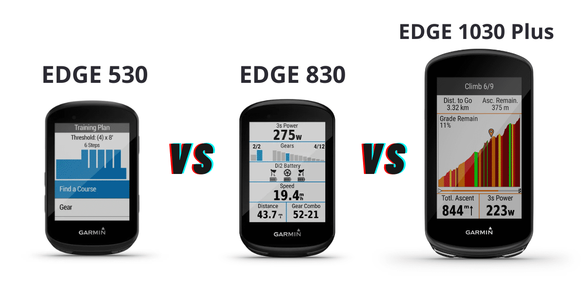 Vs 1030 Garmin Edge 830 Review Garmin 530 Garmin 1030 Plus Vs
