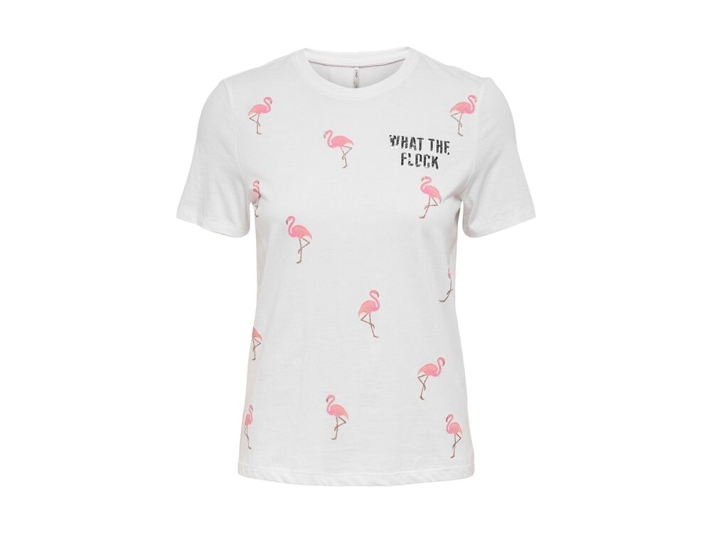 BRIGHT WHITE FLAMINGO