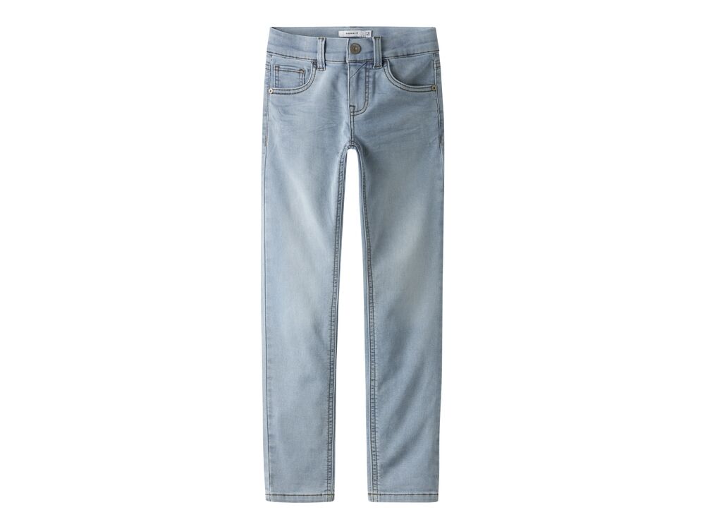 BRIGHT LIGHT BLUE DENIM