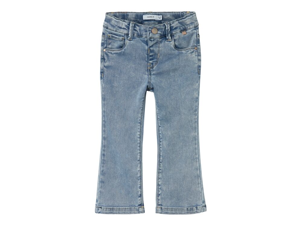LIGHT BLUE BLEACHED DENIM