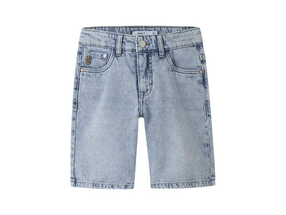 LIGHT BLUE BLEACHED DENIM