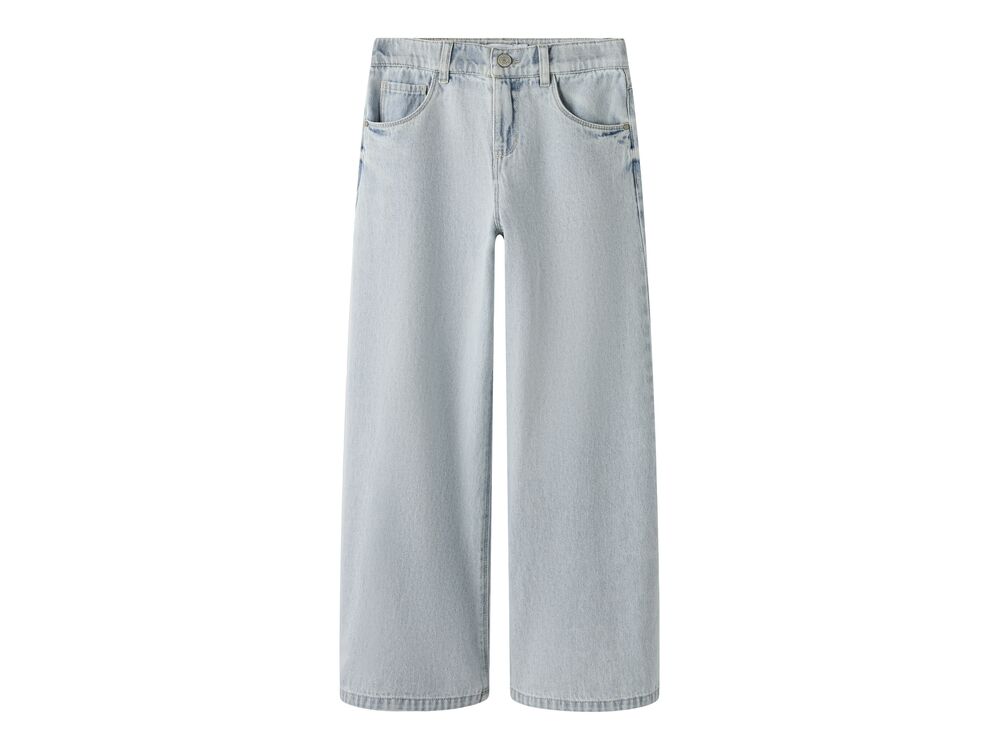 LIGHT BLUE BLEACHED DENIM