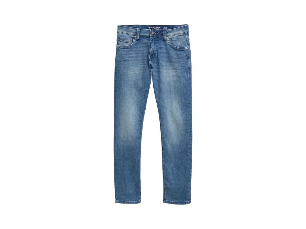 USED MID STONE BLUE DENIM