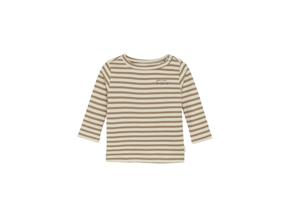 STRIPE PATTERN MED BROWN