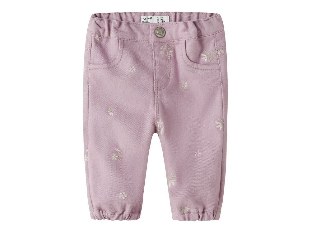 DAWN PINK FLOWER EMB