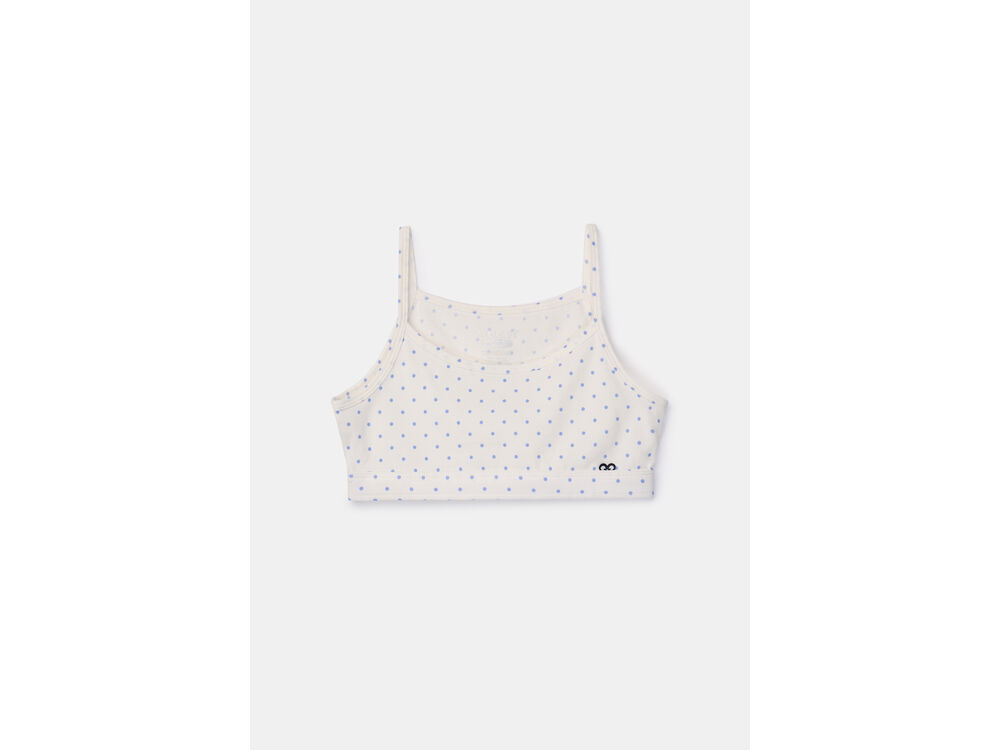 BOLLETJES PRINT BLAUW