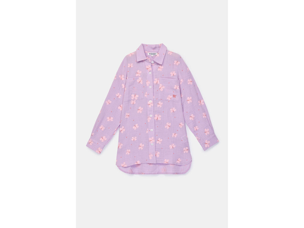 LILA VLINDER PRINT