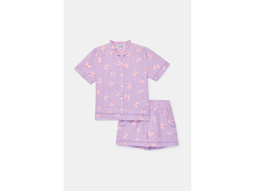 LILA VLINDER PRINT