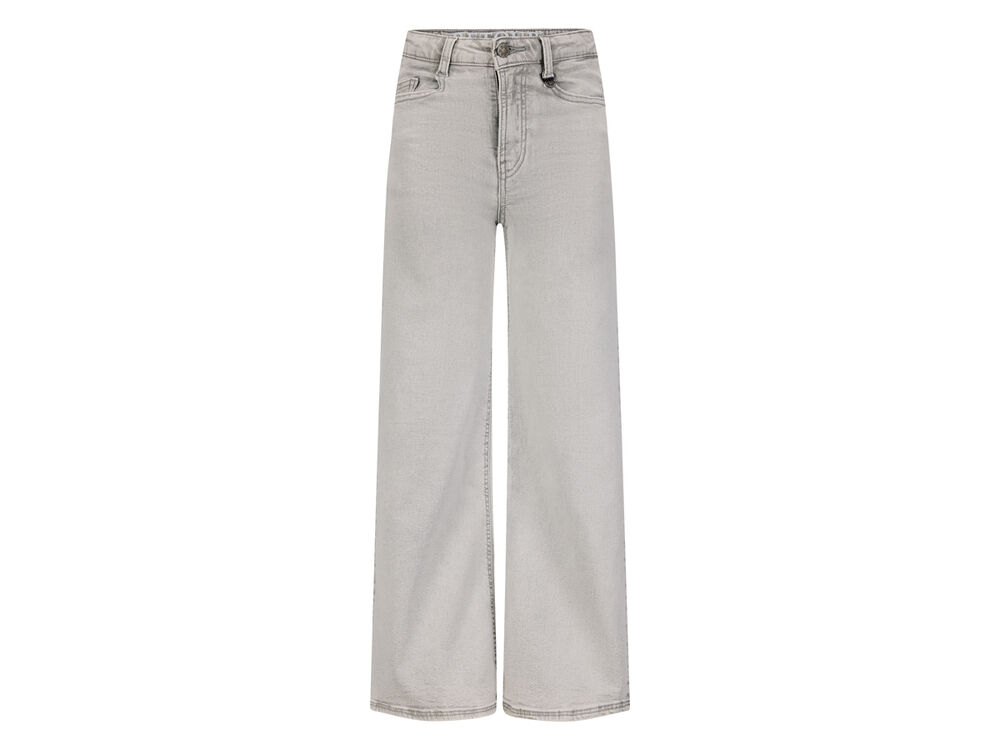 BLEACHED GREY DENIM