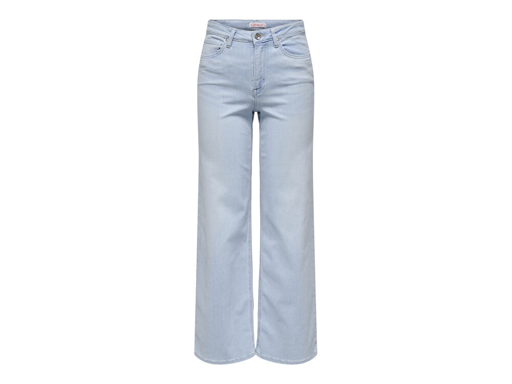 LIGHT BLUE BLEACHED DENIM