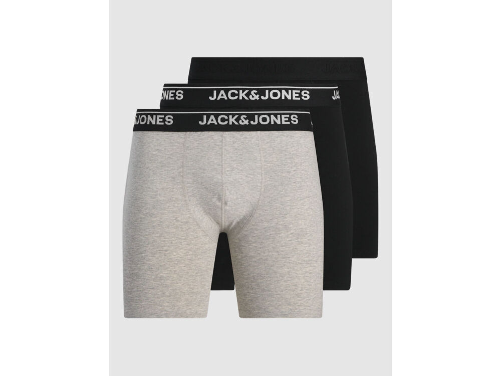 BLACK LIGHT GREY MELANGE