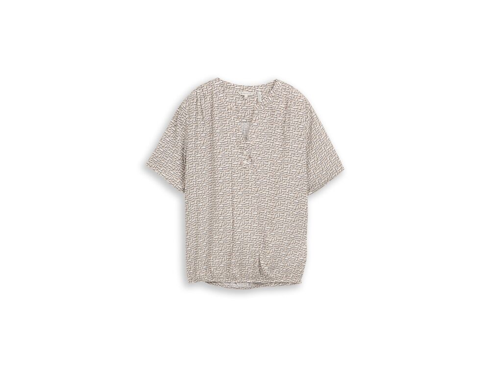 SOFT TAUPE GEOMETRIC MINI