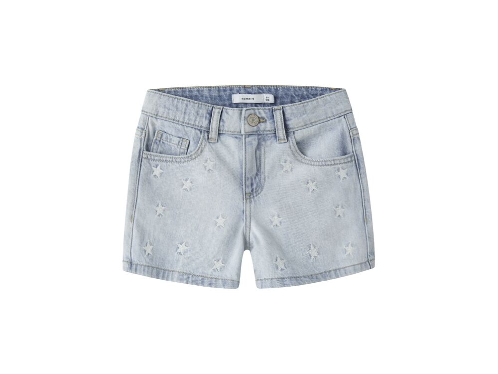 LIGHT BLUE BLEACHED DENIM