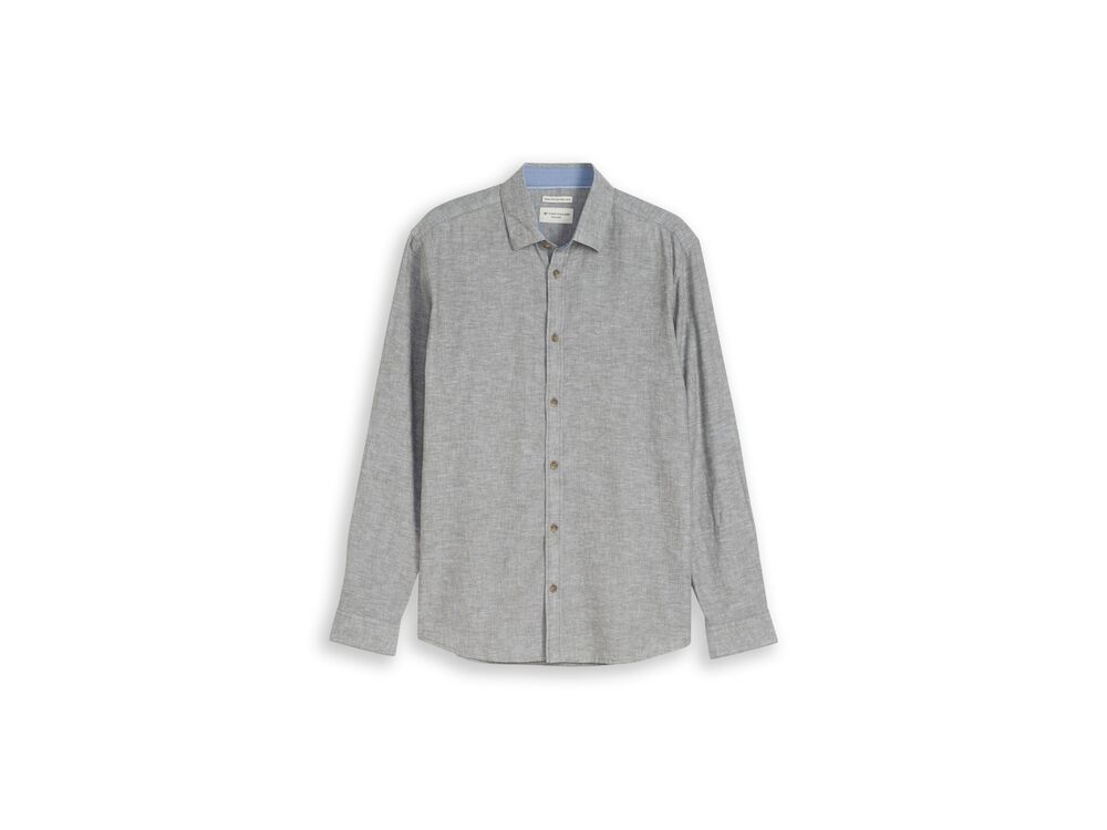 FADED LEAF GREEN CHAMBRAY
