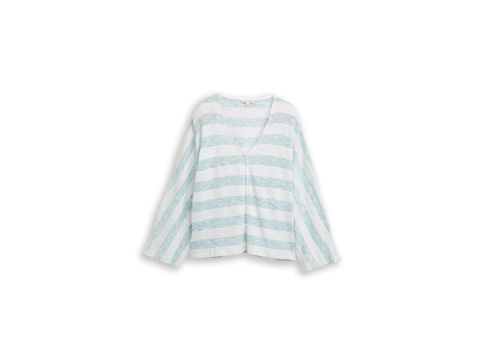 WHITE MINT STRIPE