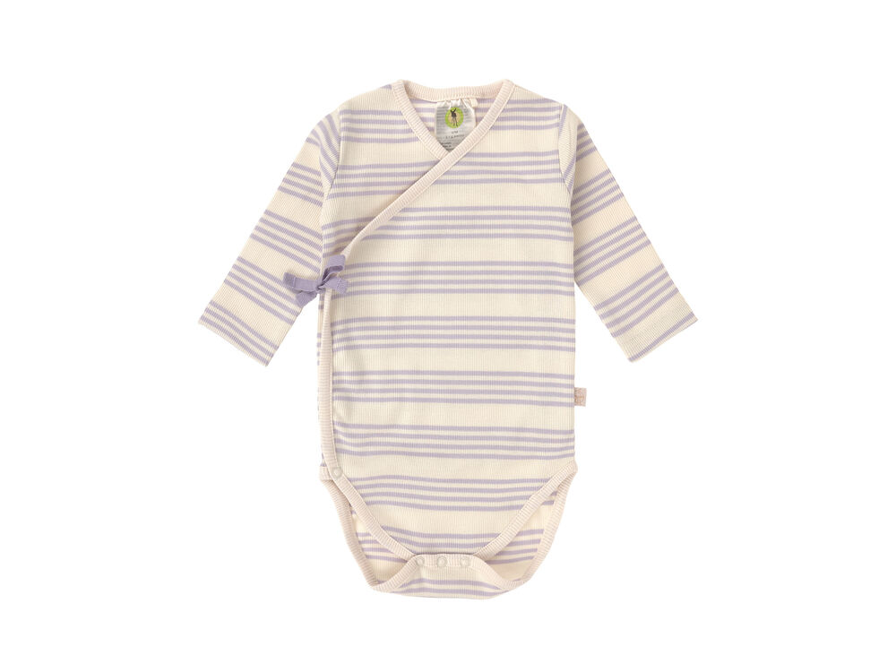 STRIPED PASTEL LILAC