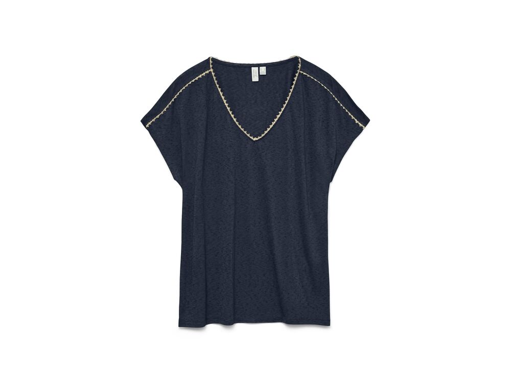 NAVY BLAZER GOLD LUREX TA