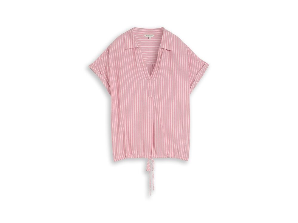 COZY PINK WHITE STRIPE