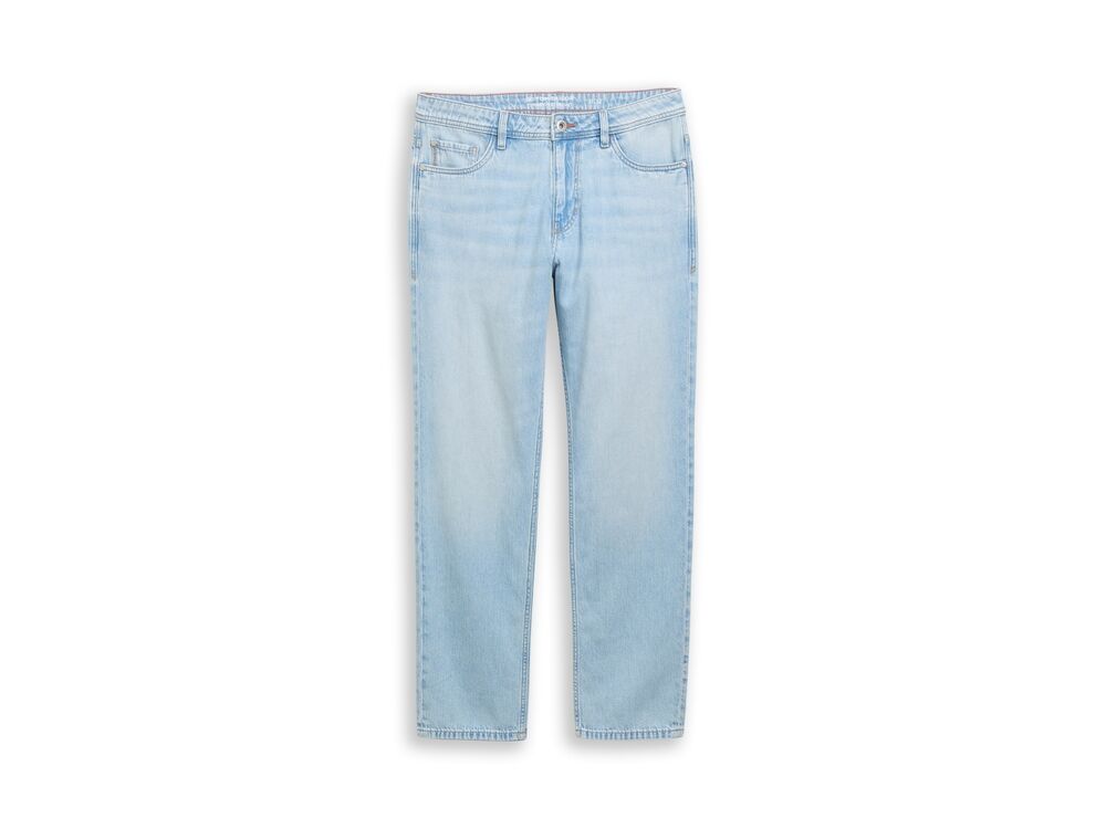 USED BLEACHED BLUE DENIM