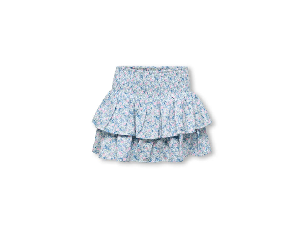 FADED DENIM DITZY FLOWER