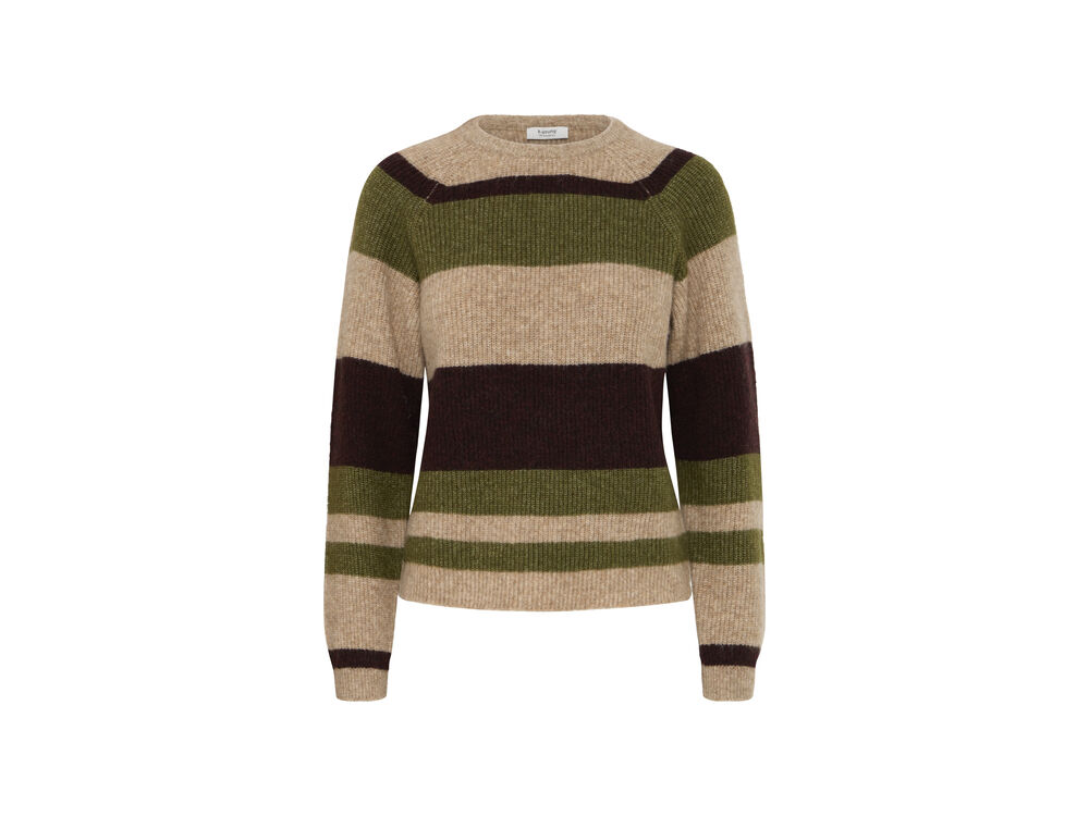 AVOCADO MELANGE STRIPE