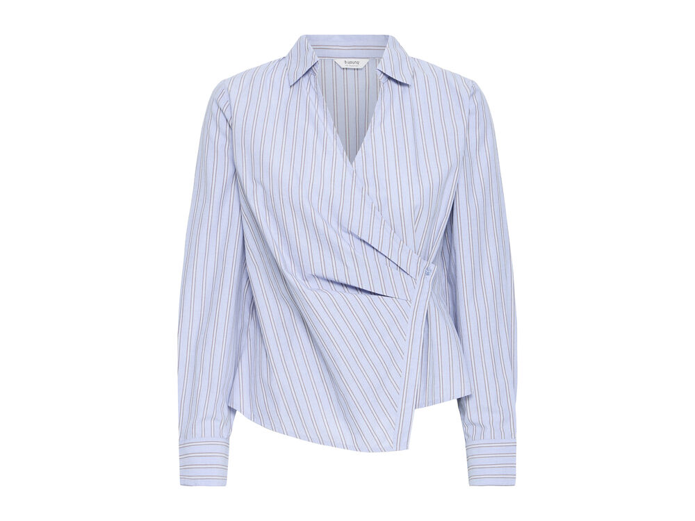 CHAMBRAY BLUE STRIPE