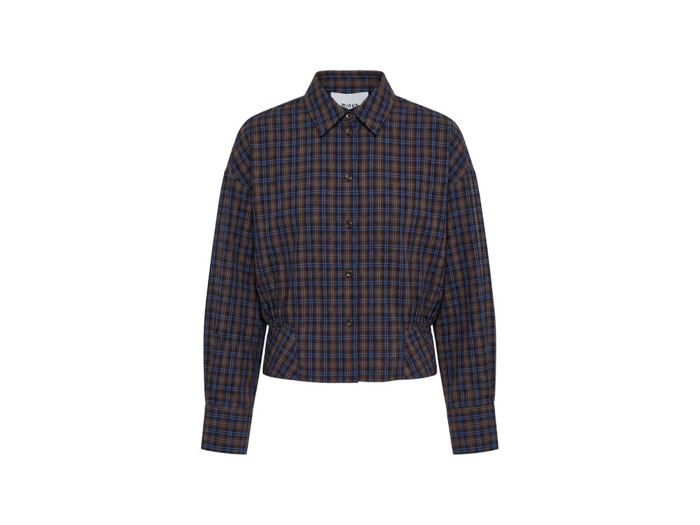 BLUE CHECKED