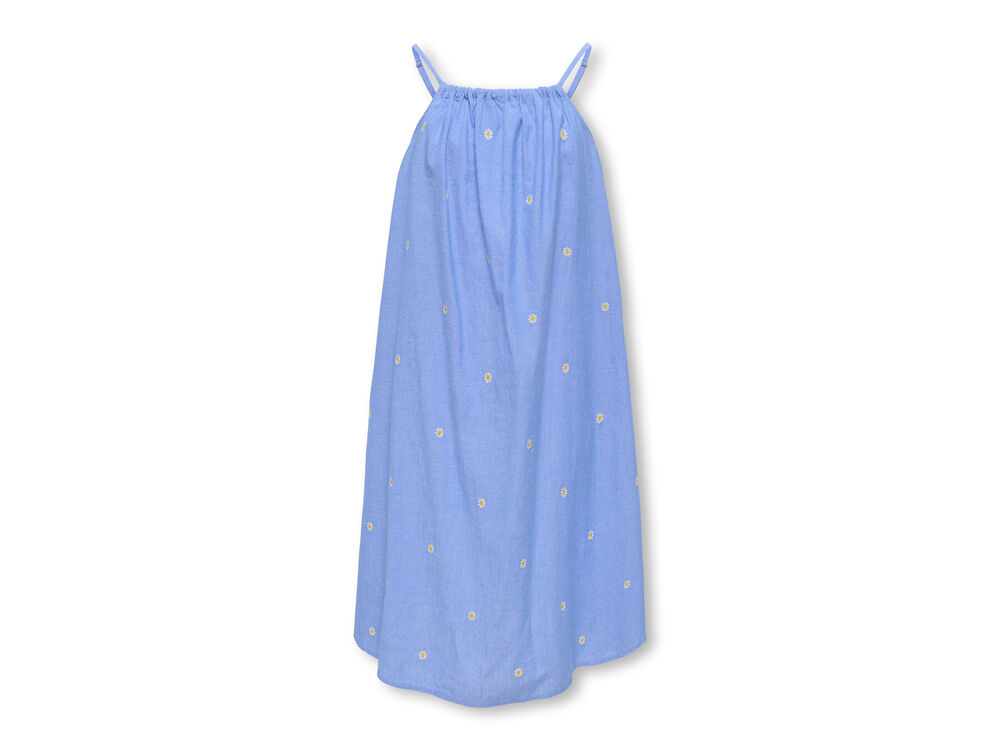 CASHMERE BLUE EMB DAISY