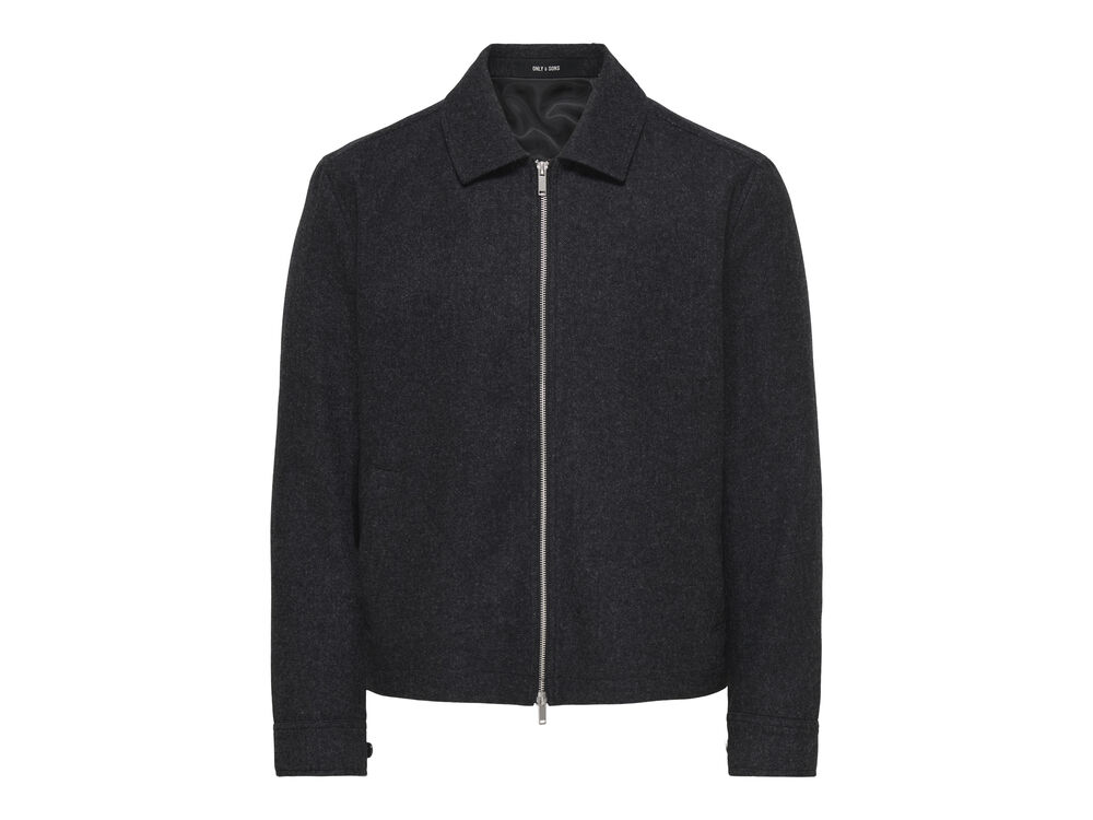 BLACK MELANGE BLACK HERRI