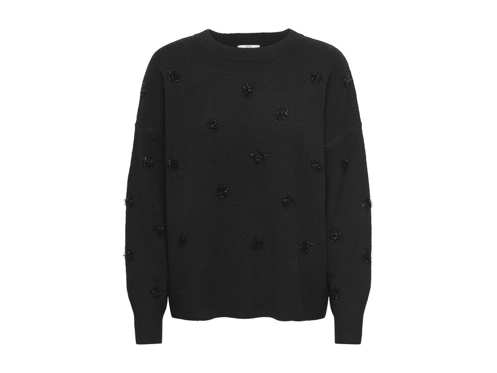 BLACK BLACK POMPOM