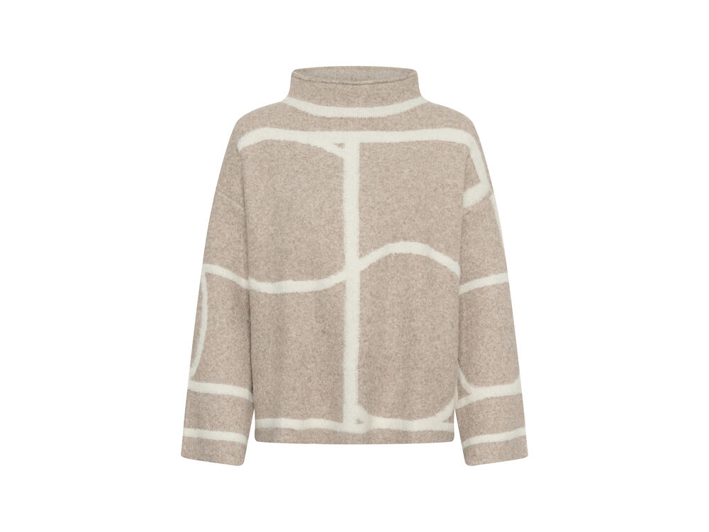BEIGE MELANGE MONOGRAM