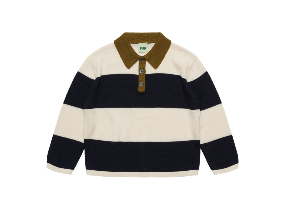 ECRU/DARK NAVY