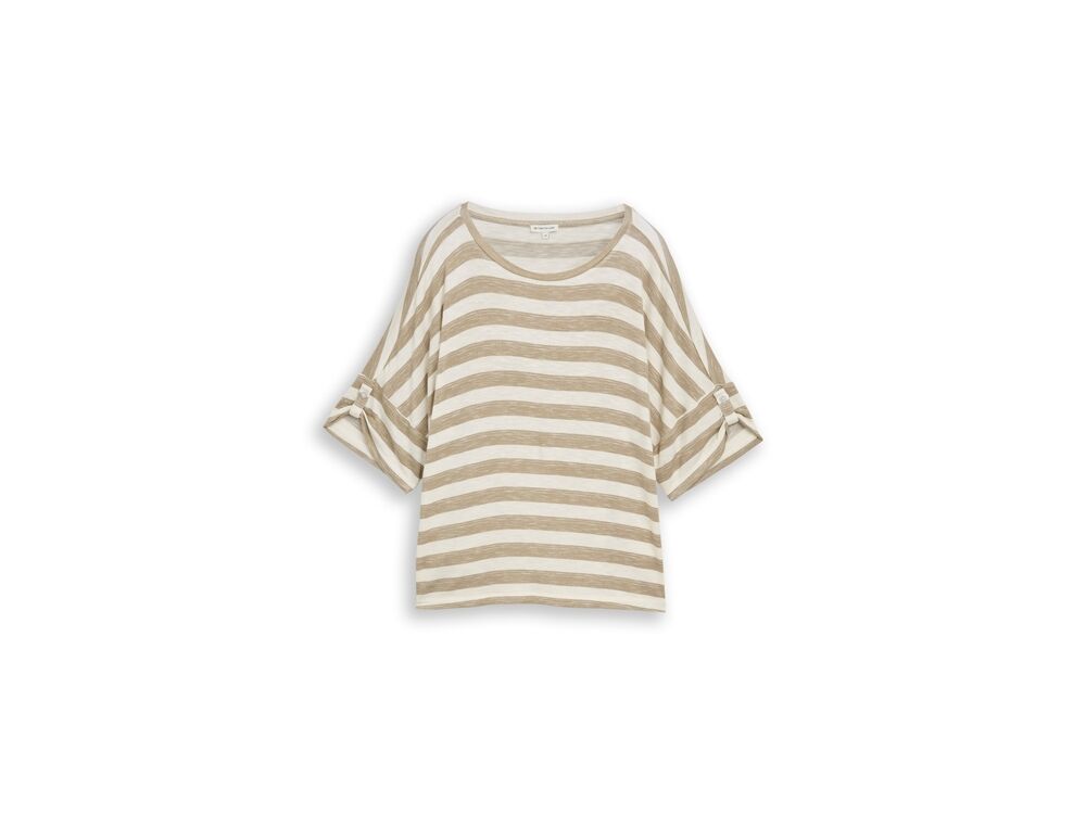 OLIVE WHITE STRIPE