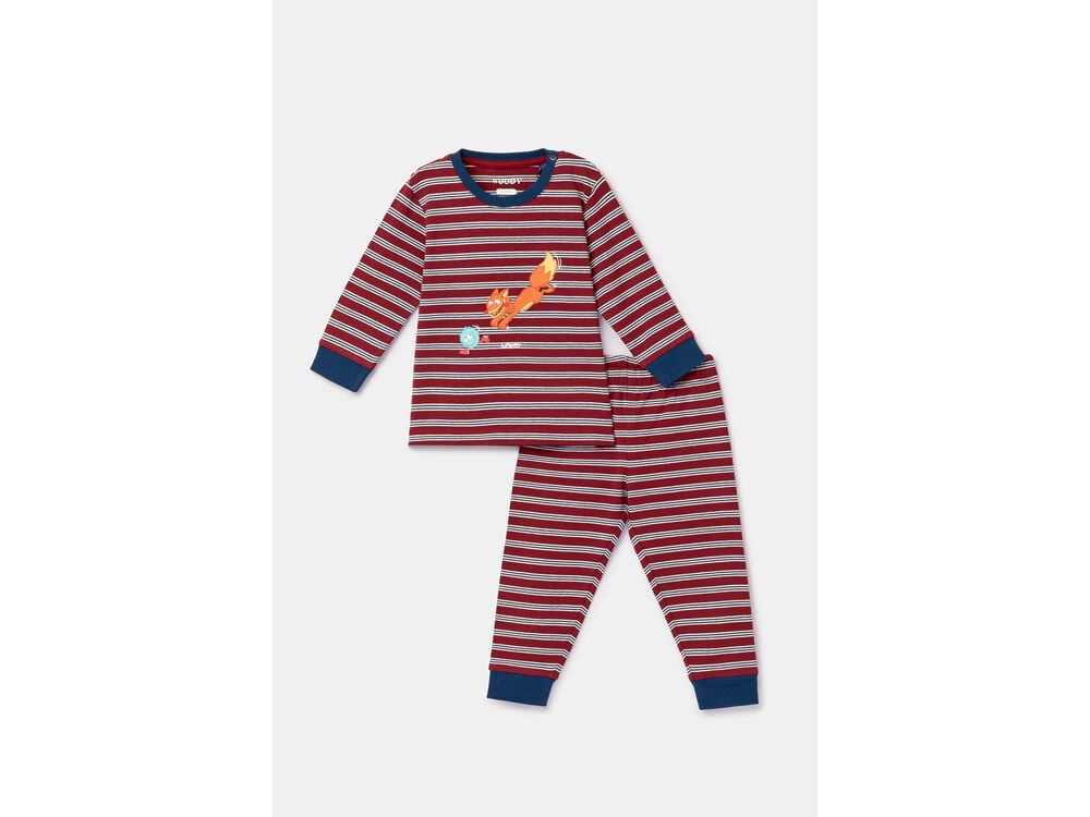 BORDEAUX STRP GESTREEPT